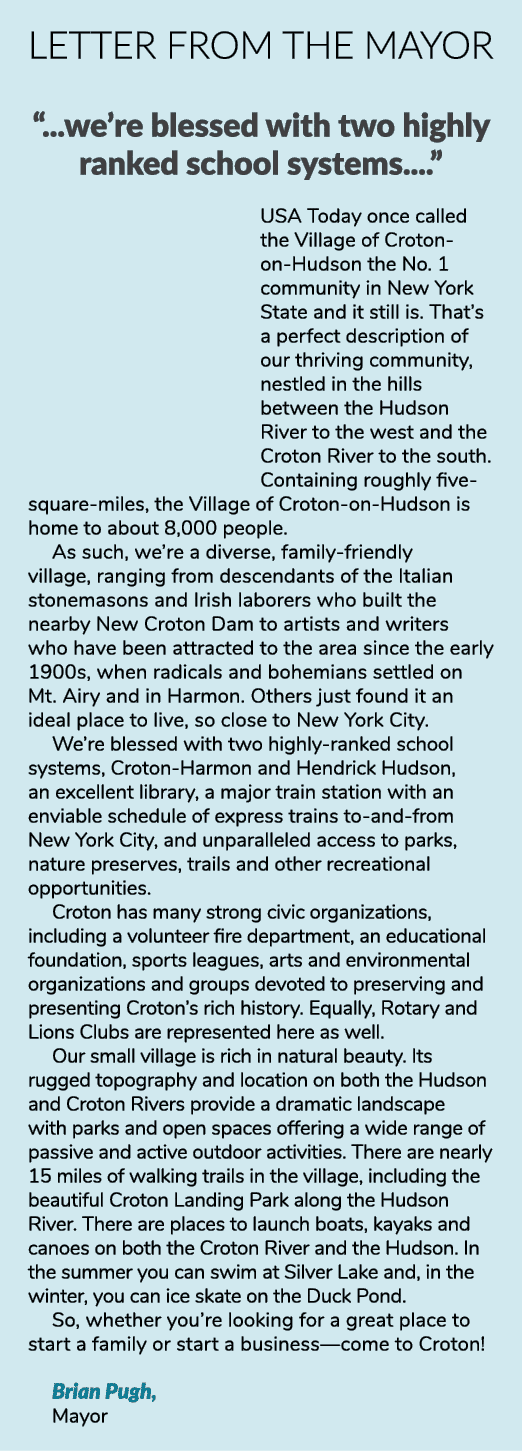 Letter from the Mayor      we re blessed with two highly ranked school systems      USA Today once called the Village   