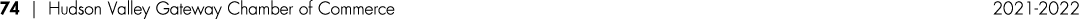 74   Hudson Valley Gateway Chamber of Commerce 2021-2022
