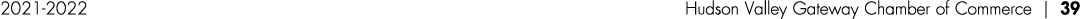 2021-2022 Hudson Valley Gateway Chamber of Commerce   39