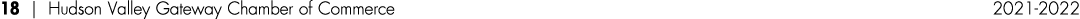 18   Hudson Valley Gateway Chamber of Commerce 2021-2022