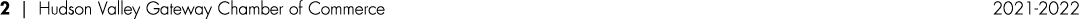 2   Hudson Valley Gateway Chamber of Commerce 2021-2022