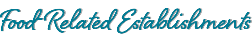 Food Related Establishments