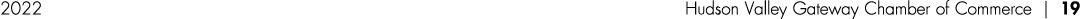 2022 Hudson Valley Gateway Chamber of Commerce | 19
