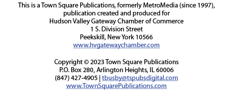 This is a Town Square Publications, formerly MetroMedia (since 1997), publication created and produced for Hudson Val...