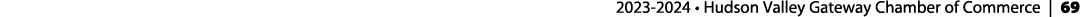  2023 2024 • Hudson Valley Gateway Chamber of Commerce | 69