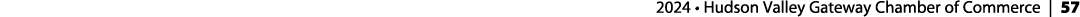  2024 • Hudson Valley Gateway Chamber of Commerce | 57
