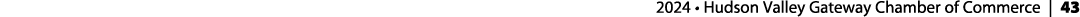  2024 • Hudson Valley Gateway Chamber of Commerce | 43
