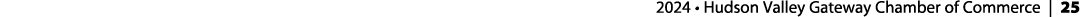  2024 • Hudson Valley Gateway Chamber of Commerce | 25