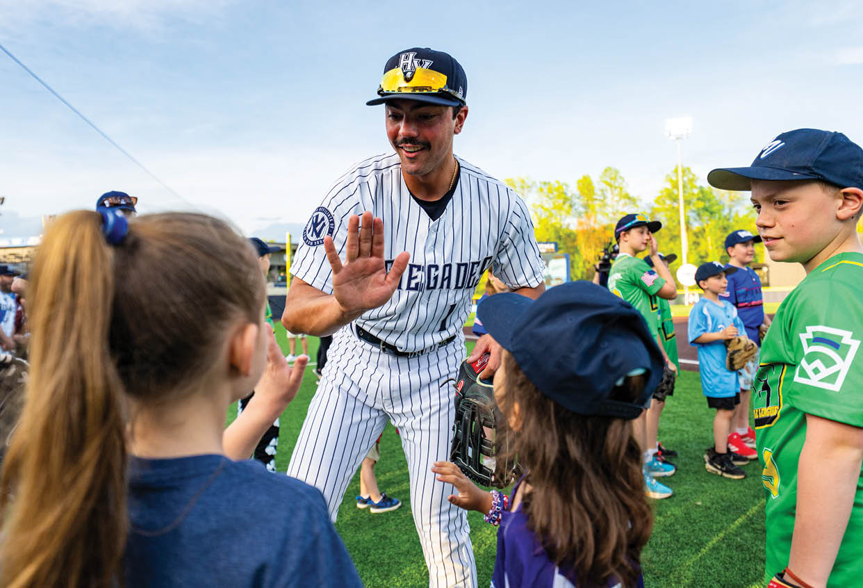 May 2, 2025 - Jace Avina - Hudson Valley Renegades vs Jersey Shore BlueClaws - Photo by Dave Janosz