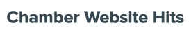 Chamber Website Hits