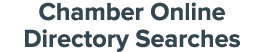 Chamber Online Directory Searches