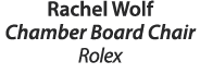 Rachel Wolf Chamber Board Chair Rolex 