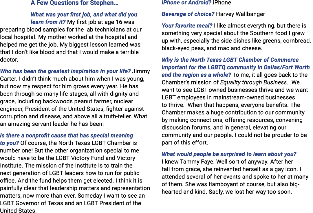 A Few Questions for Stephen    What was your first job, and what did you learn from it  My first job at age 16 was pr   