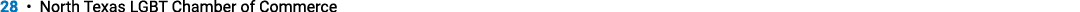28    North Texas LGBT Chamber of Commerce