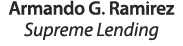 Armando G  Ramirez Supreme Lending 