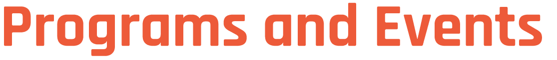 Programs and Events
