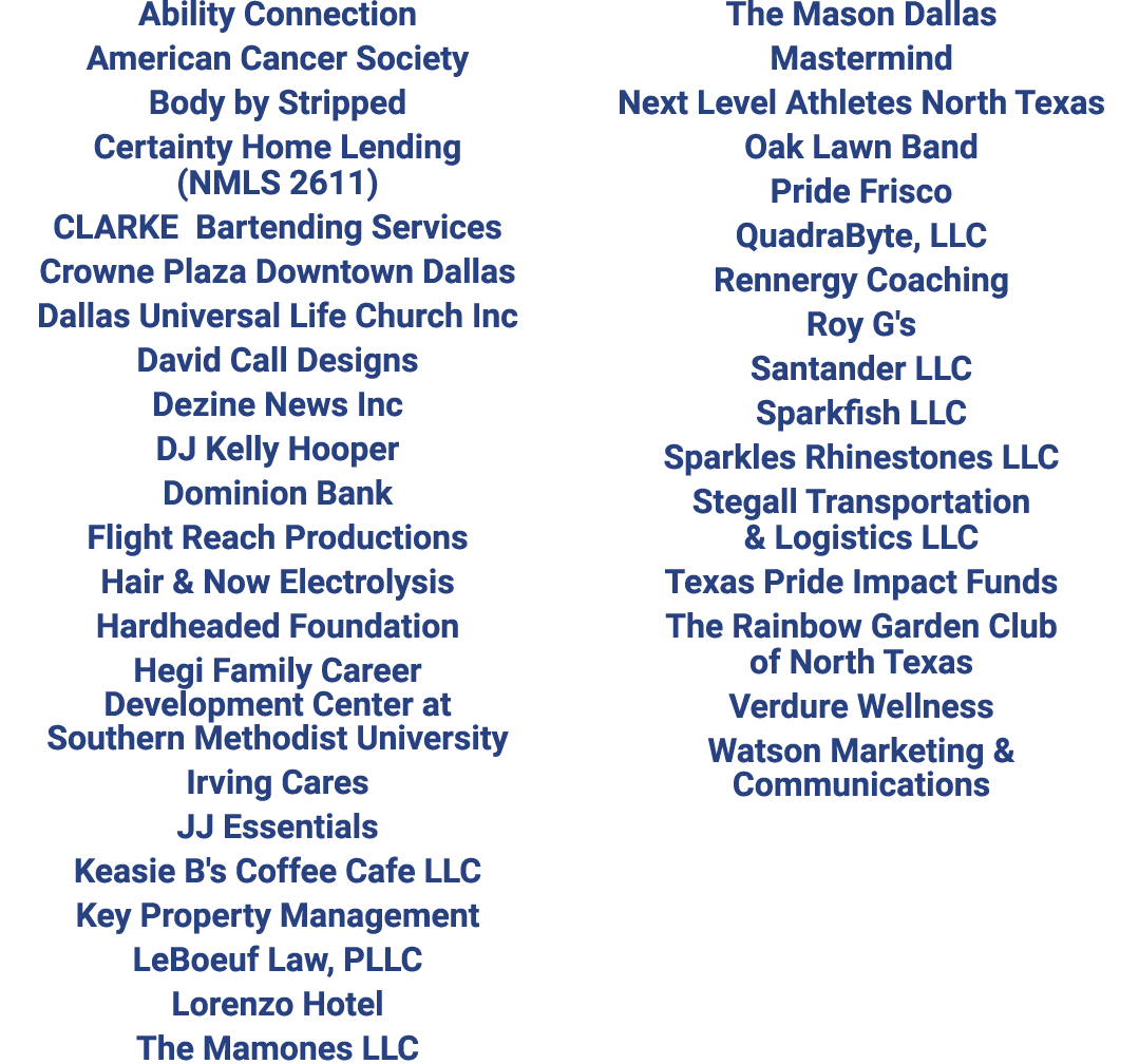 Ability Connection American Cancer Society Body by Stripped Certainty Home Lending (NMLS 2611) CLARKE Bartending Serv...