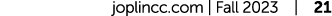 joplincc.com | Fall 2023 | 21 