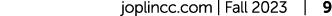 joplincc.com | Fall 2023 | 9 