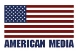 A flag with the words “American Media" written on it. AI generated content