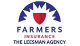 A logo for Farmers Insurance the Leesman Agency. AI generated content