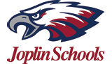 A logo for a school with a bird and the name “Joplin Schools". AI generated content