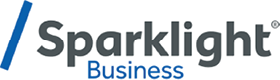 A logo for Sparklight Business. AI generated content
