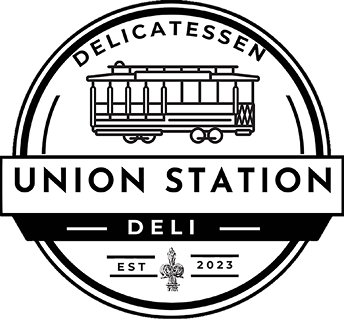 A logo for Union Station Deli. AI generated content