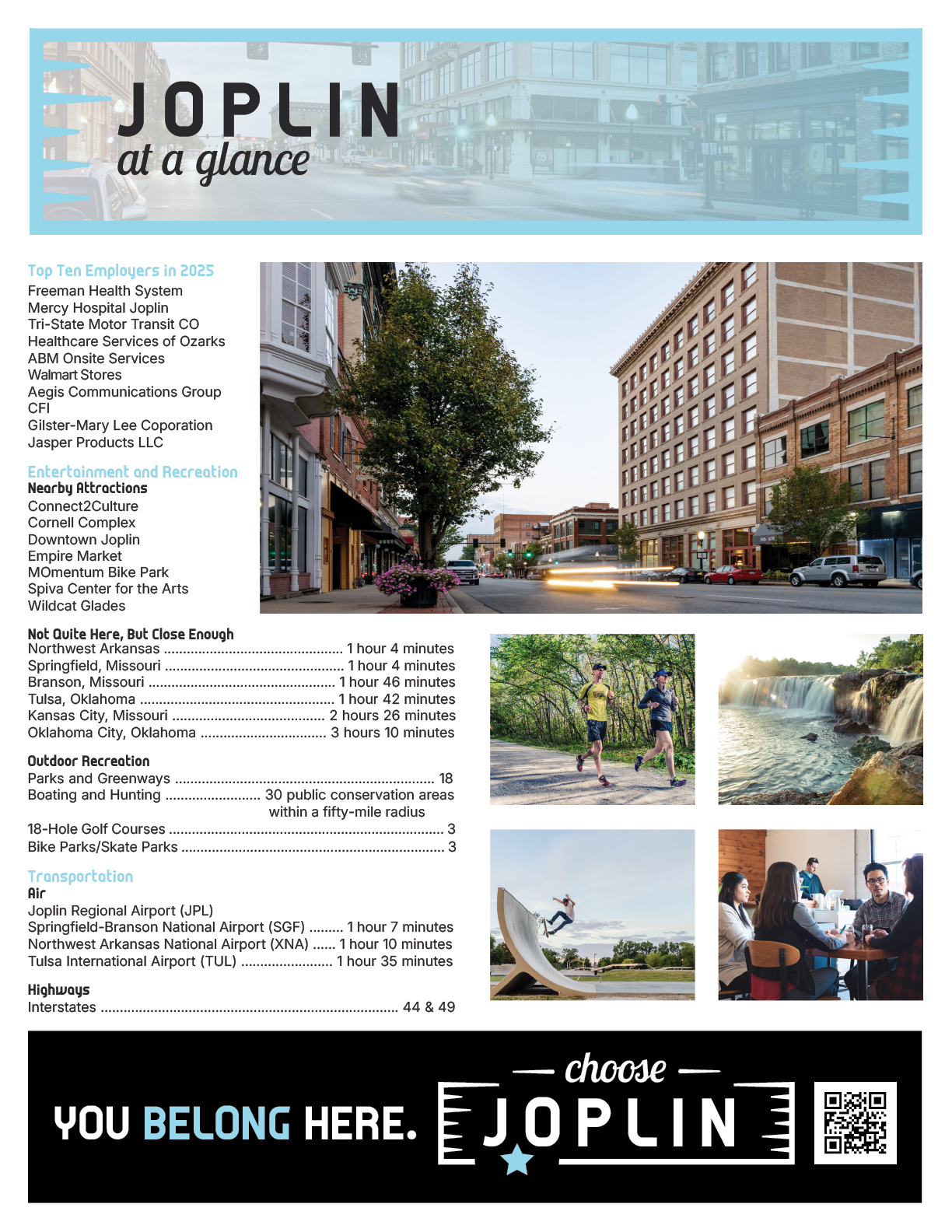 A brochure for the city of Yellow Springs, Ohio, featuring a map of the city and a photo of a waterfall. AI generated content