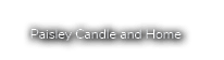 Paisley Candle and Home