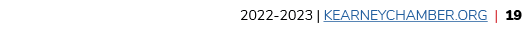2022-2023 | kearneychamber.org | 19