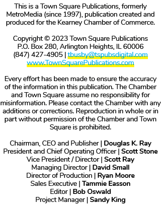 This is a Town Square Publications, formerly MetroMedia (since 1997), publication created and produced for the Kearne...