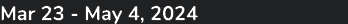 Mar 23 May 4, 2024