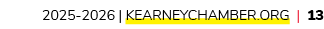 2025 2026 | kearneychamber.org | 13