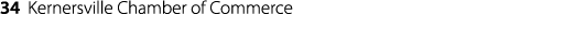 34 Kernersville Chamber of Commerce