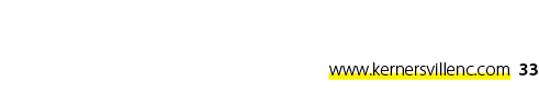 www.kernersvillenc.com 33