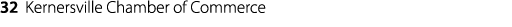 32 Kernersville Chamber of Commerce