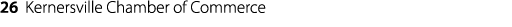 26 Kernersville Chamber of Commerce
