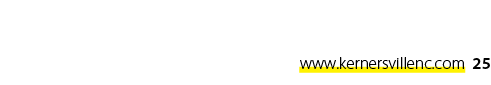 www.kernersvillenc.com 25