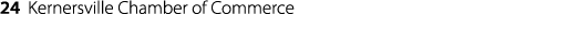 24 Kernersville Chamber of Commerce