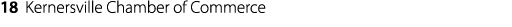 18 Kernersville Chamber of Commerce