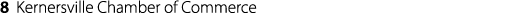 8 Kernersville Chamber of Commerce