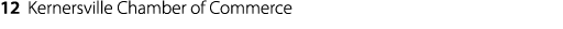 12 Kernersville Chamber of Commerce
