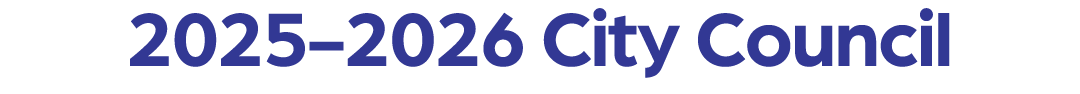 2025 2026 City Council