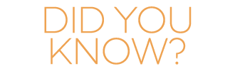 DID YOU KNOW?