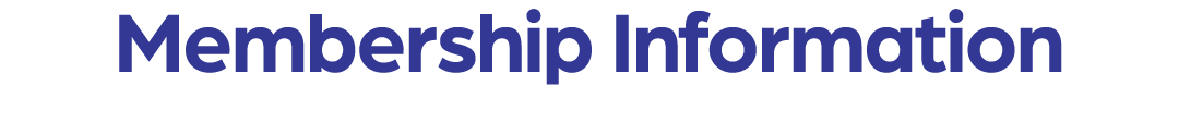 Membership Information