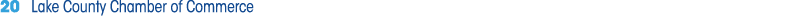 20 Lake County Chamber of Commerce