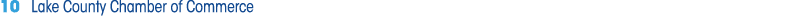 10 Lake County Chamber of Commerce
