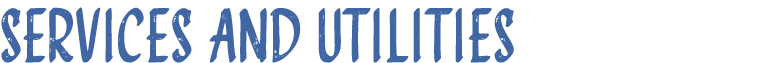 Services and Utilities