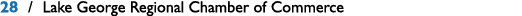28 / Lake George Regional Chamber of Commerce